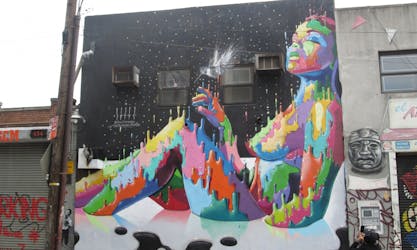 Alternatieve straatkunsttour in Lower East Side in New York